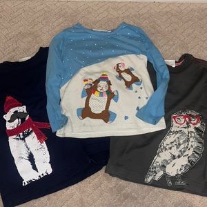 Appliqué Winter Shirt Bundle
